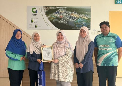 Mahasiswa UMPSA Teroka Teknologi Hijau di Nextgreen Pulp and Paper