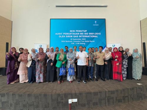 UMPSA continues to excel in MS ISO 9001:2015 Quality Management System (QMS) Surveillance Audit by SIRIM QAS International