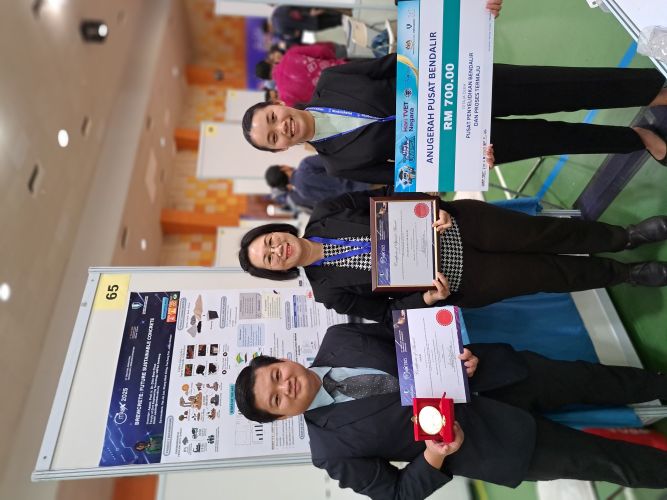 UMPSA researcher Associate Professor Ir. Dr. Chin Siew Choo produces Brewcrete, eco-friendly sustainable cement from coffee waste