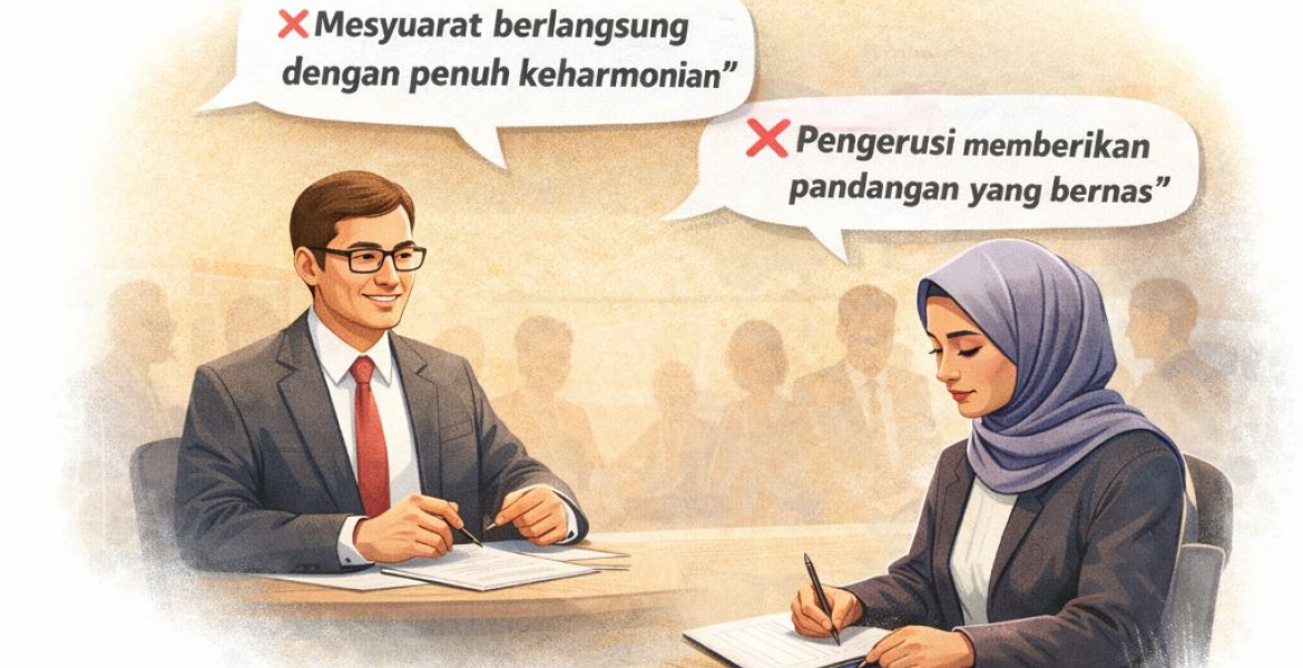 Kelewahan Bahasa dalam E-mel dan Minit Mesyuarat
