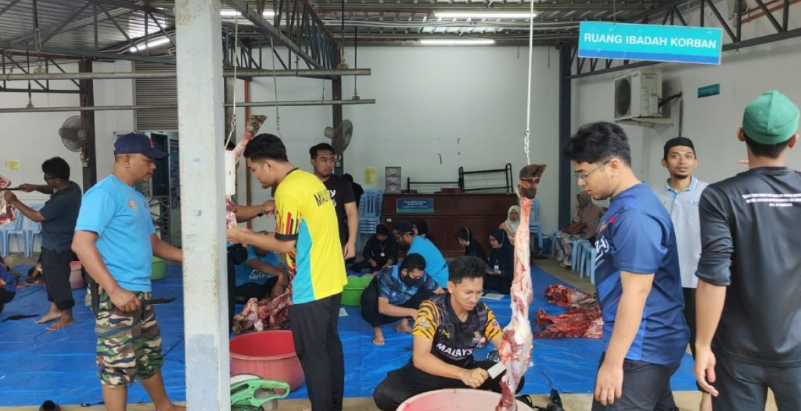 UMP laksana ibadah korban dan akikah, 7 ekor lembu disembelih