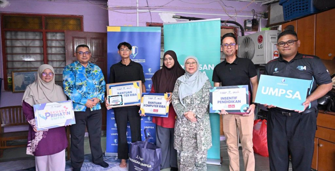 Ziarah Prihatin UMPSA santuni mahasiswa melangkah masuk universiti