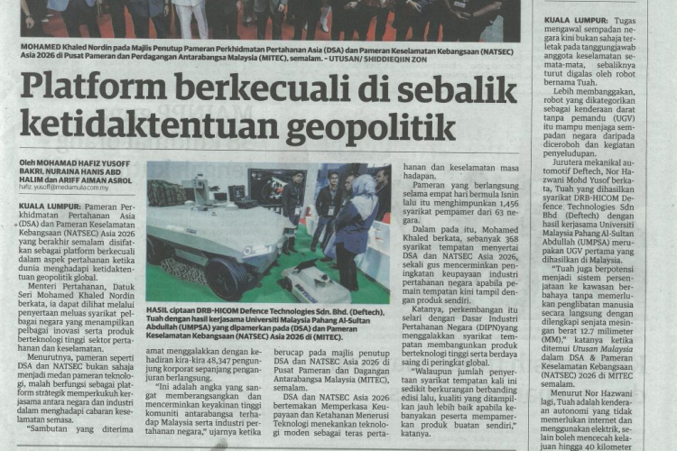 Tuah 'Pahlawan' beroda inovasi anak tempatan 