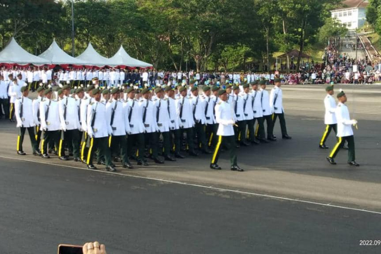 103 UMP ROTU Cadet Officers commissioned