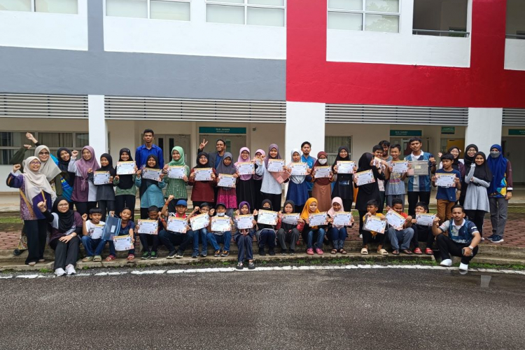 120 children of UMPSA staff participated in Exploring Mathematics Programme