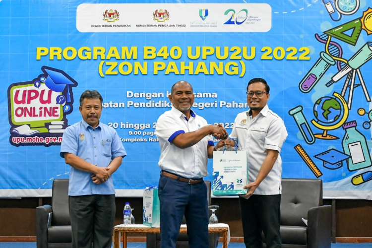 Lebih 1,000 pelajar rebut peluang sambung belajar dalam  Program B40 UPU2U