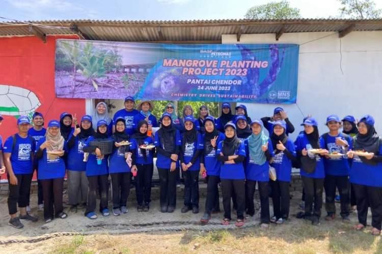 FTKKP Champions Coastal Conservation, Empowering Ecosystems Through BASF Petronas Chemicals' Mangrove Planting Project 2023