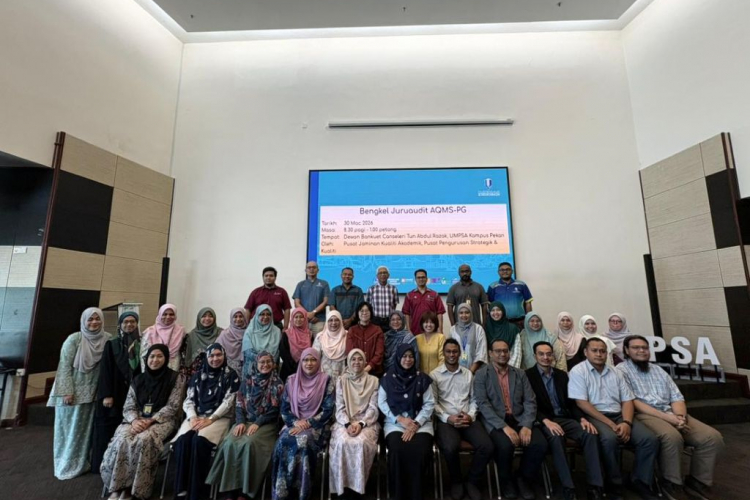 Bengkel Pemerkasaan Juruaudit AQMS Pascasiswazah perkukuh kualiti akademik UMPSA