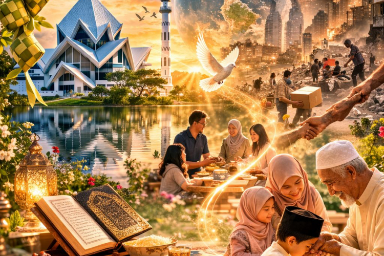 Dalam dunia yang semakin bising dengan krisis, konflik dan kepentingan diri, mungkin soalan paling penting yang jarang kita tanyakan ialah: adakah kita masih tahu bagaimana untuk menjadi manusia kepada manusia lain?  Aidilfitri datang setiap tahun dengan suasana kegembiraan, kemaafan dan kebersamaan. Kita pulang ke kampung, bersalaman, bermaafan, menikmati hidangan bersama. Namun, di sebalik semua itu, ada satu perkara yang sering terlepas daripada perhatian iaitu bagaimana kita sebenarnya melayan manusia d