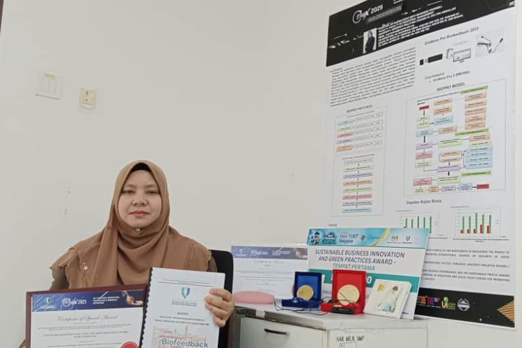 BIOPRO: UMPSA Researcher Dr. Nazrolnizah’s Biofeedback Protocol boosts performance of AIM Female Entrepreneurs