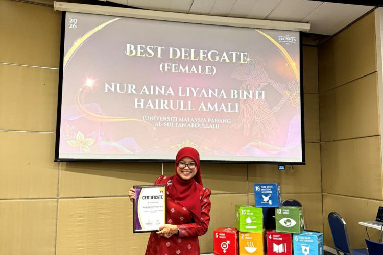 EcoNexus UMPSA bawa agenda kelestarian dan kepimpinan mahasiswa ke pentas RECONSA 2026