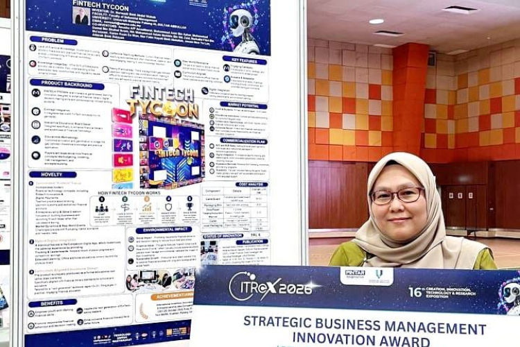 FinTech Tycoon inovasi UMPSA perkasa literasi kewangan dan teknologi kewangan generasi masa hadapan