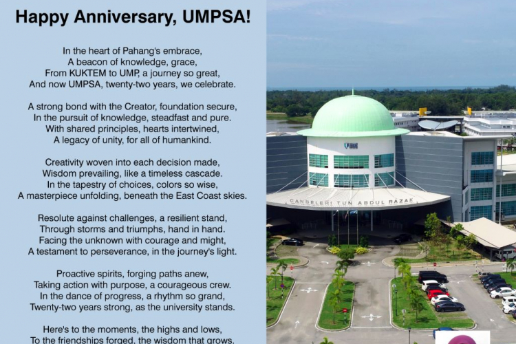 Happy Anniversary UMPSA!