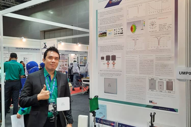 Mohd Hisyam hasilkan antena RFID berfrekuensi tinggi bagi naik taraf sistem RFID tol Malaysia