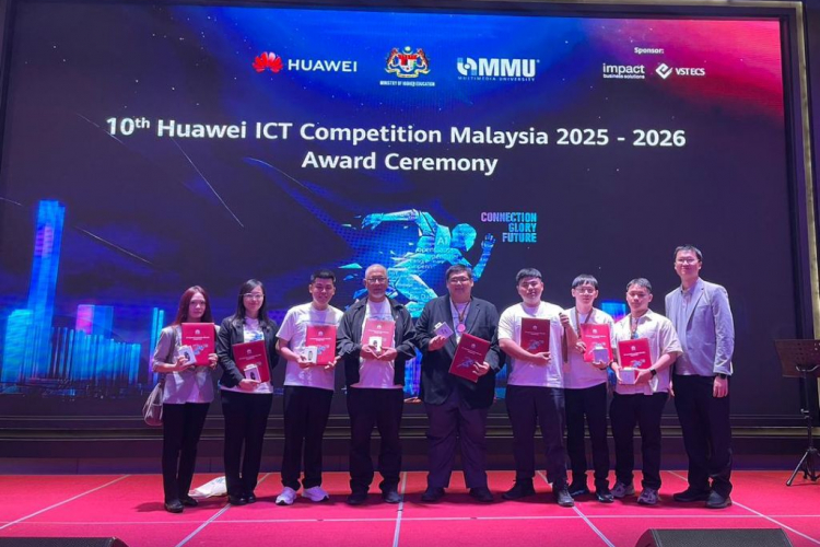 UMPSA raih kejayaan cemerlang di Huawei 10th National  ICT Competition Malaysia 2025–2026 