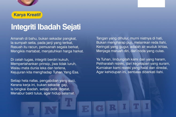 Integriti Ibadah Sejati