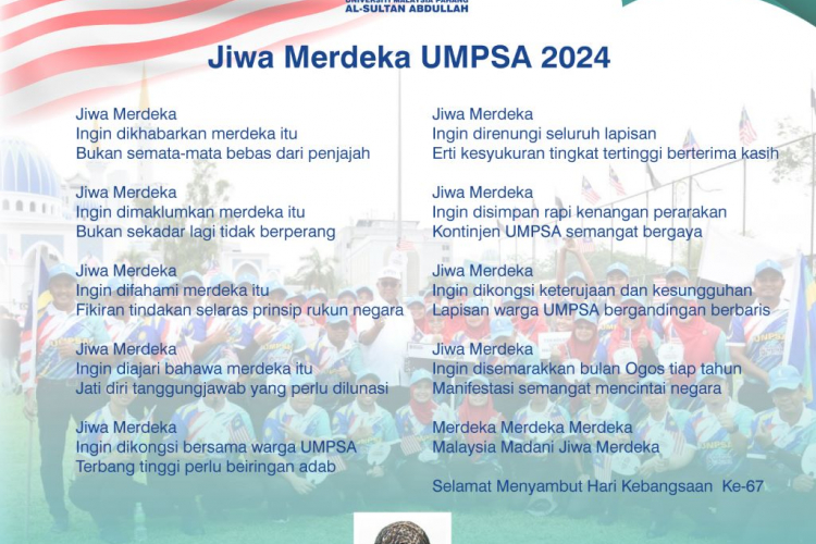  Jiwa Merdeka UMPSA 2024