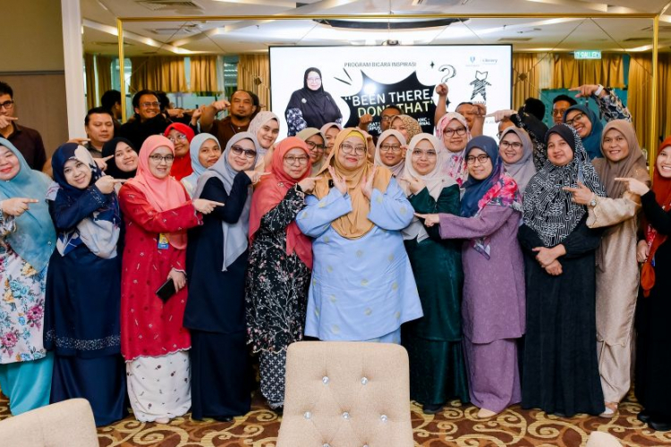 Jurnal Perintis Perpustakaan UMPSA, dirakam Dalam Bicara Inspirasi ‘Been There, Done That’