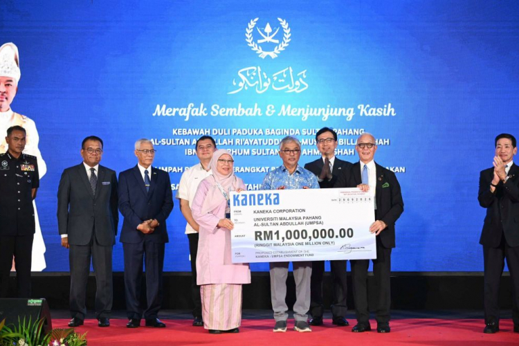 Kaneka Malaysia raikan ulang tahun ke-30, sumbang RM1 Juta kepada UMPSA