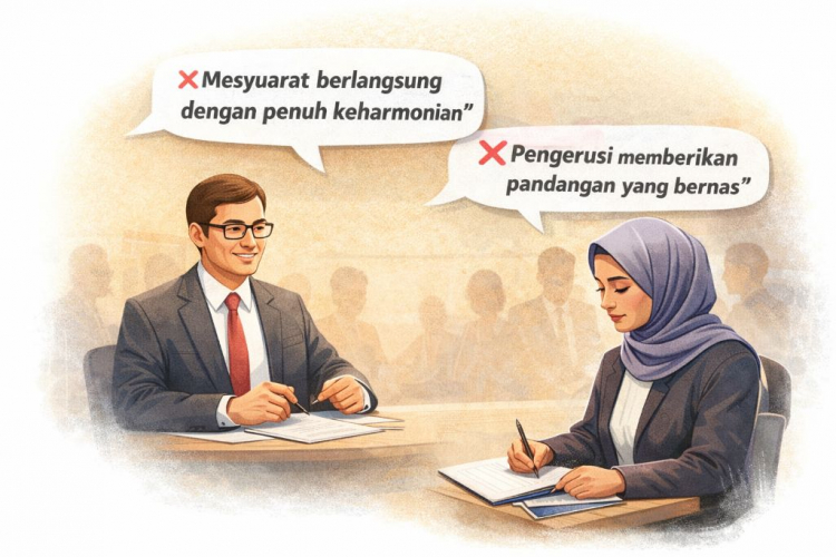 Kelewahan Bahasa dalam E-mel dan Minit Mesyuarat