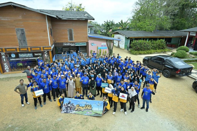  UMPSA Sustainable Mobility Expedition spreads goodwill in Songkhla