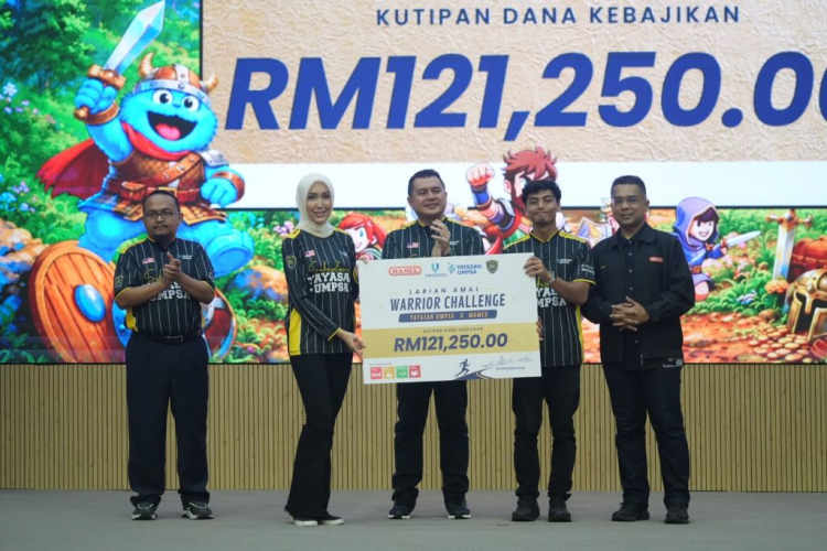 Yayasan UMPSA x Mamee Warrior Challenge Charity Run Successfully Raises RM121,250 for Student Welfare