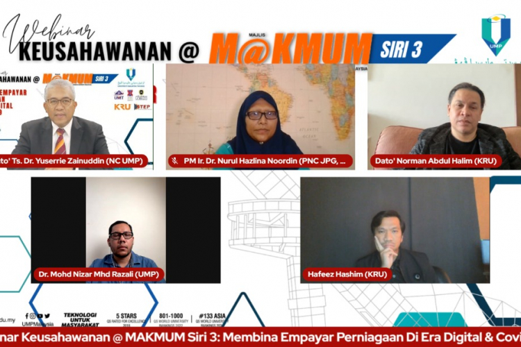 Manfaatkan platform e-dagang bagi meningkatkan keusahawanan mahasiswa dan alumni