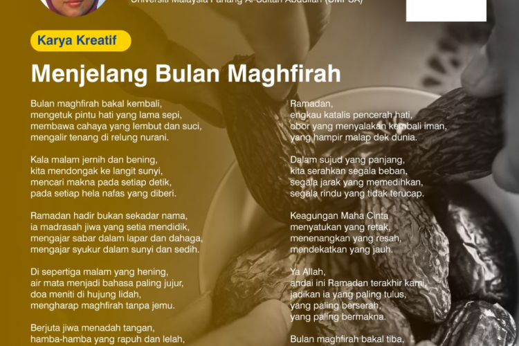 Menjelang Bulan Maghfirah
