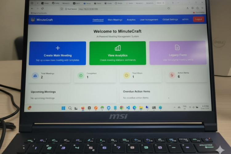 MinutesCraft.ai: Inovasi AI UMPSA mempermudah penyediaan minit mesyuarat, raih pingat emas dalam MaGIEx 2025