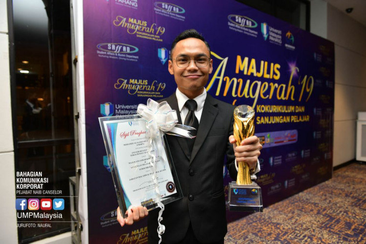 Mohamed Al-Fateh clinches Tokoh Siswa UMP 2019 title 