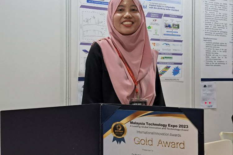 Dr. Nadzirah hasilkan MD-SOLARES: Sistem Penyulingan Bermembran Gabungan Teknologi Solar