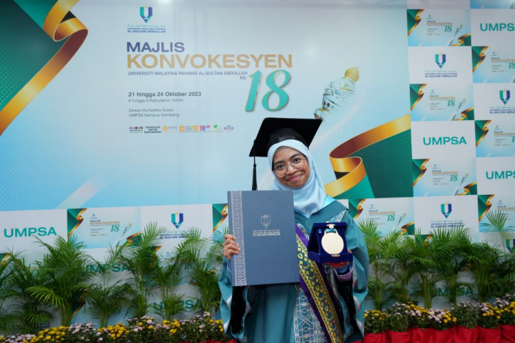 Uniqueness of UMPSA co-curriculum results in success for Siti Nurfazlina