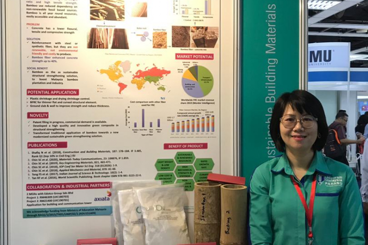  Ir. Dr. Chin Siew Choo produces sustainable construction material OHE-Crete