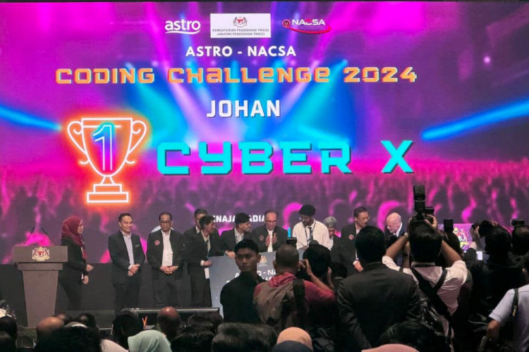 Cyber X UMPSA team wins Astro-NACSA Coding Challenge 2024 (ANCC2024)