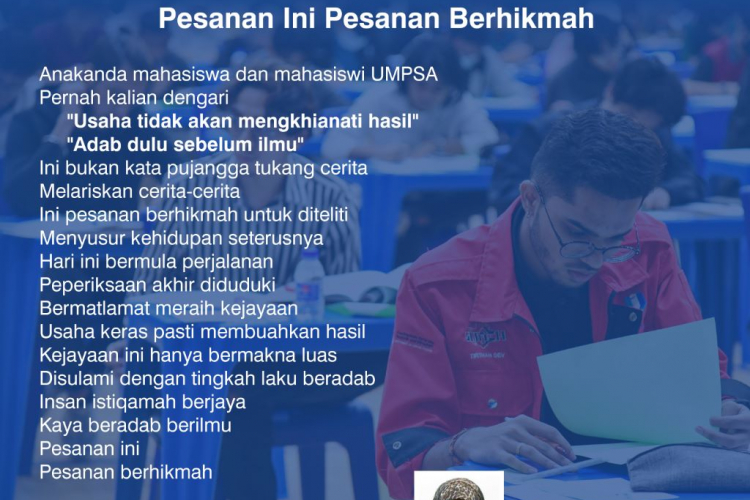  Pesanan ini Pesanan Berhikmah 