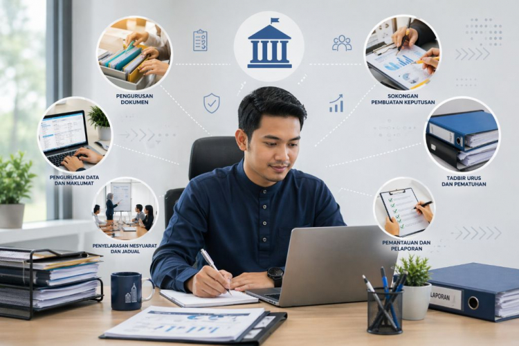 Pentadbir Enjin Senyap Penggerak Institusi