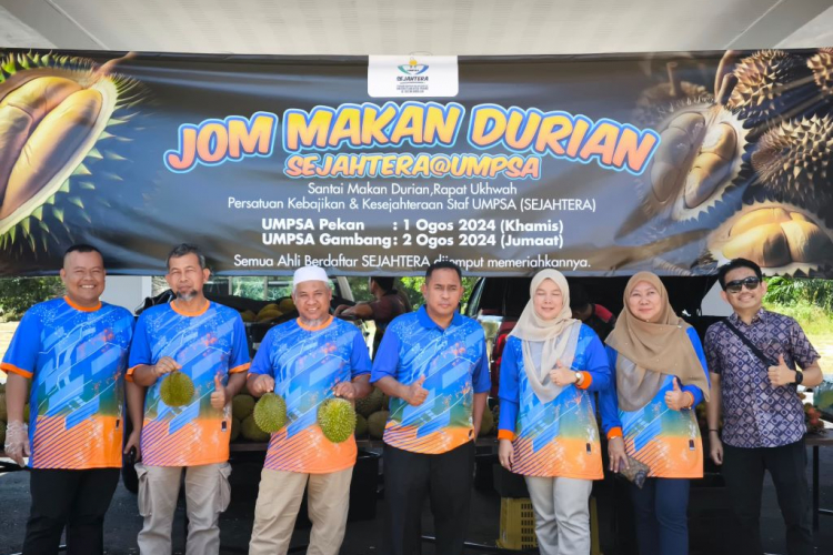 Program Jom Makan Durian santuni ahli SEJAHTERA dapat sambutan