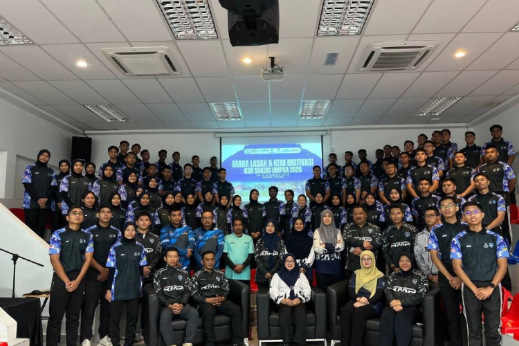 Program Mara Lasak dan Kem Motivasi Kor SUKSIS UMPSA 2025 perkukuh ketahanan, disiplin dan kepimpinan pelatih