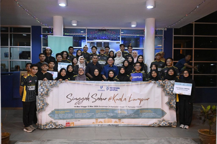 Singgah Sahur UMPSA@Kuala Lumpur santuni pasukan keselamatan, anak yatim dan asnaf