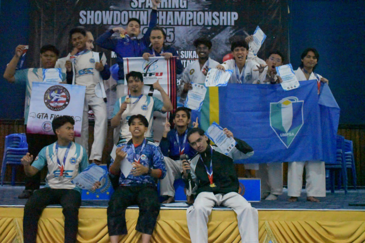 UMPSA Gegarkan Kejohanan Sparring Showdown 2025 dengan Kutipan 16 Pingat