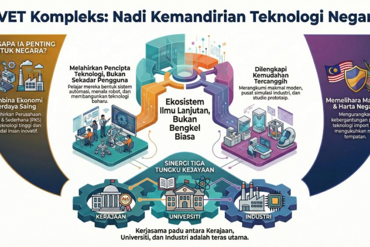 Pembangunan TVET Kompleks untuk Kemandirian Teknologi Negara di Masa Depan