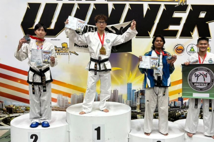 Kelab Tae kwan do ITF UMPSA raih 2 pingat perak dan 1 gangsa di Hwa Rang Asia Cup 2026