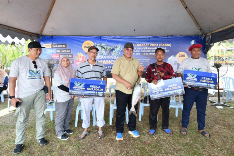 UMPSA Lake attracts anglers for UMPSA's 21st Anniversary Celebration