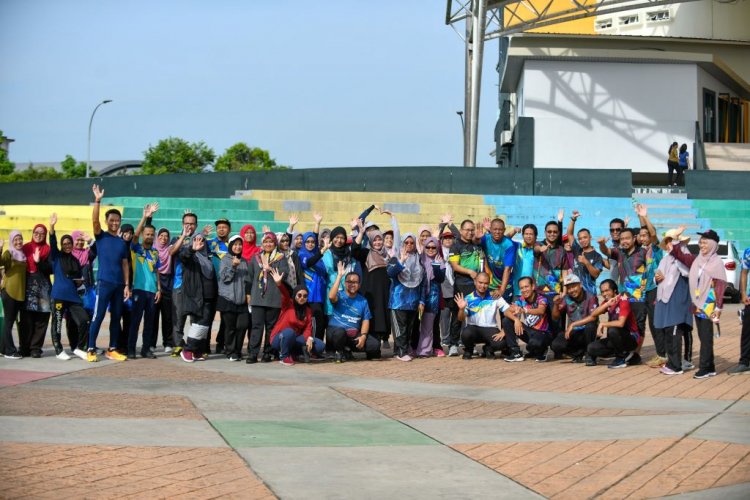 UMP Brisk Walk 3 km Kick-off off Program Gaya Hidup Sihat UMP 2023