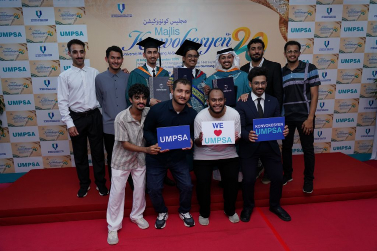 UMPSA Raikan 78 Graduan Antarabangsa pada Konvokesyen Ke-20