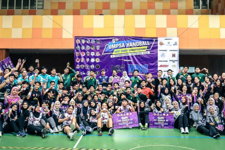 UMPSA hosts 6th East Coast Handball Championship & International Invitation (6UECC)