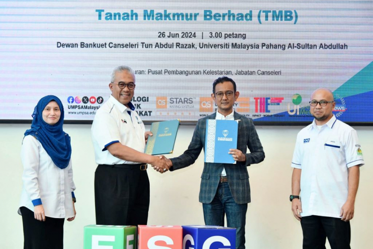 UMPSA forges sustainability cooperation with Tanah Makmur Berhad