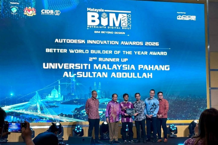 UMPSA lakar pencapaian berprestij di Malaysia’s BIM Day 2026