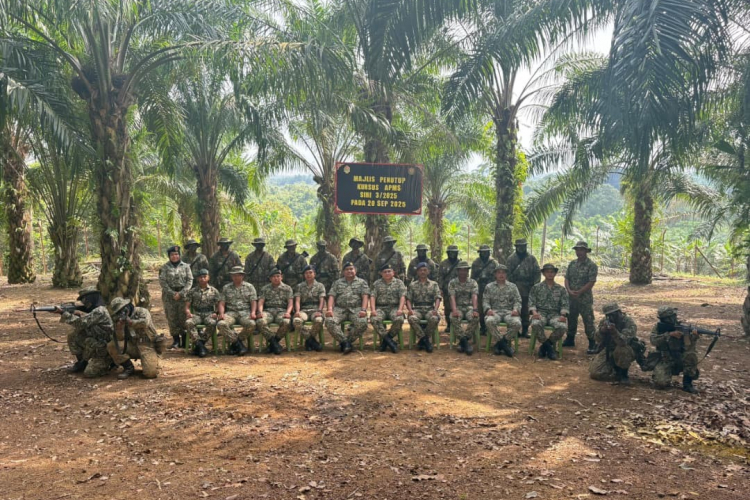 UMPSA memperkukuh peranan pelajar dalam pertahanan negara melalui Kursus Asas Perajurit Muda Sukarela (APMS) Siri 3/2025 Rejimen 505 Askar Wataniah
