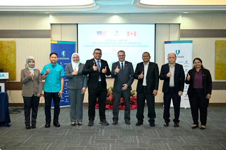 UMPSA sasar kerjasama berimpak tinggi bersama institusi pendidikan dan industri Kanada